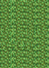 Patterned Green Rug, pat2566grn