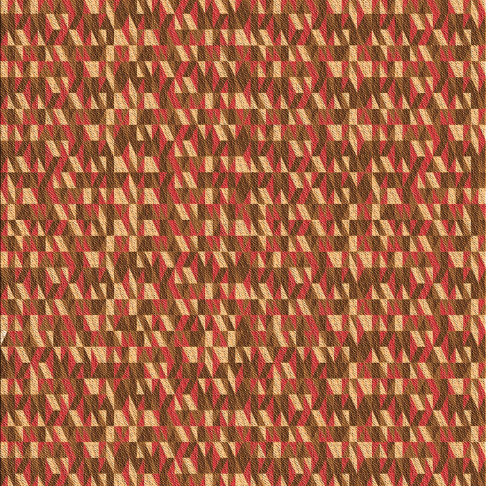 Patterned Orange Rug, pat2566org