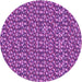 Square Patterned Purple Rug, pat2566pur