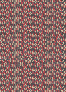 Machine Washable Transitional Brown Red Rug, wshpat2566