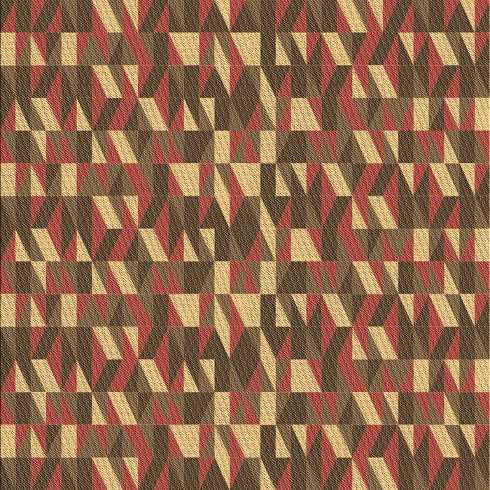 Patterned Caramel Brown Rug, pat2567brn