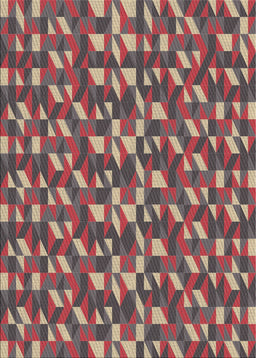 Machine Washable Transitional Brown Red Rug, wshpat2567