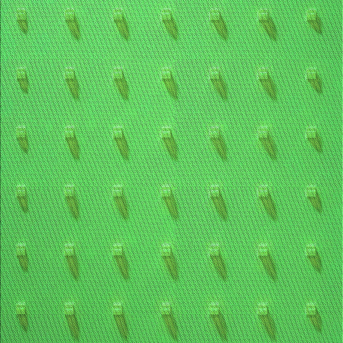 Machine Washable Transitional Lime Green Rug, wshpat2568grn