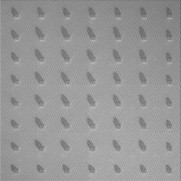 Round Patterned Cloud Gray Rug, pat2568gry