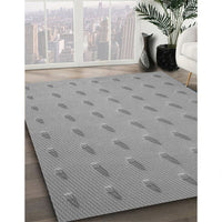 Patterned Cloud Gray Rug, pat2568gry