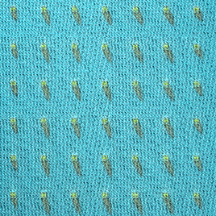 Patterned Dark Turquoise Green Rug, pat2568lblu