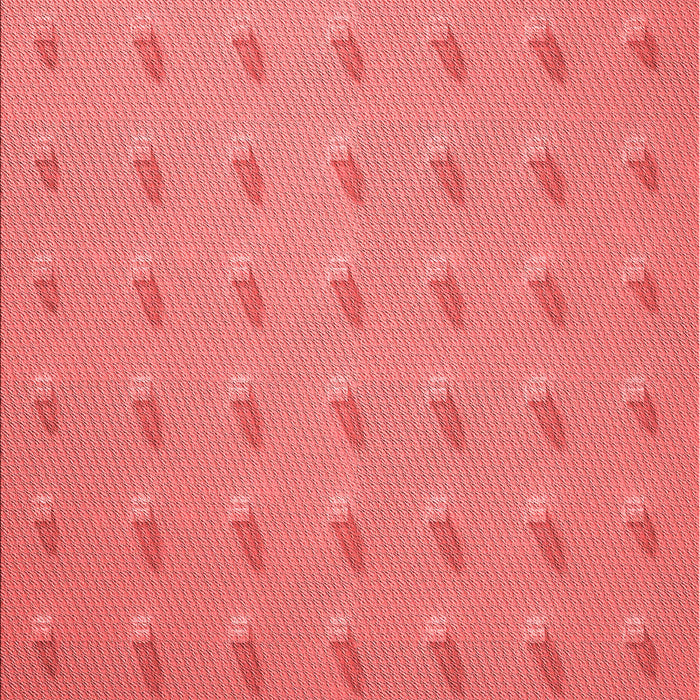 Patterned Fire Red Rug, pat2568rd