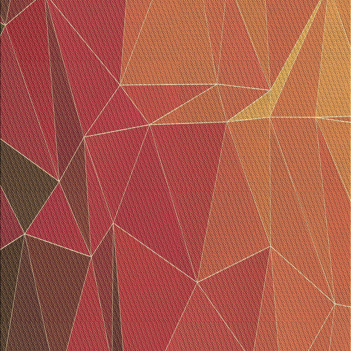 Machine Washable Transitional Orange Rug, wshpat2569brn