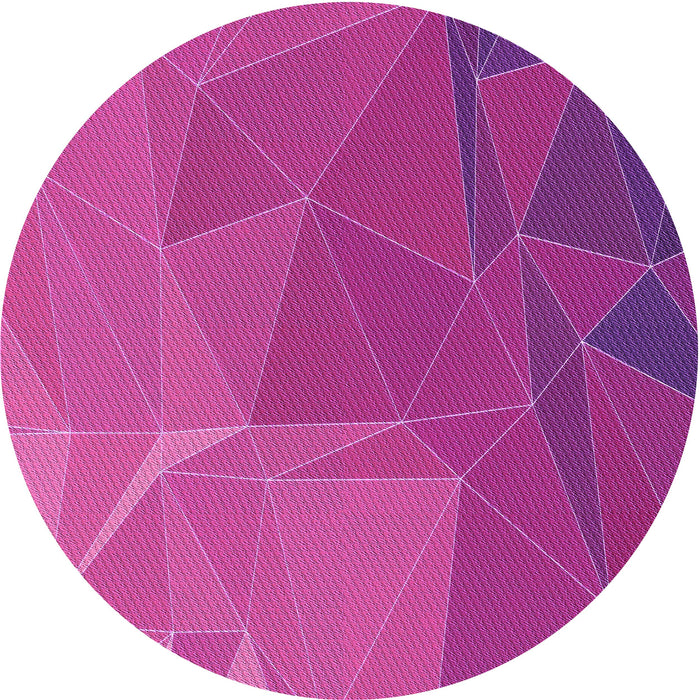 Square Machine Washable Transitional Deep Pink Rug in a Living Room, wshpat2569pur