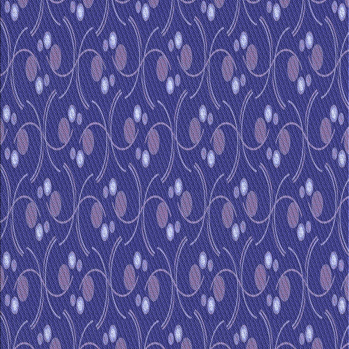 Machine Washable Transitional Cobalt Blue Rug, wshpat2570blu