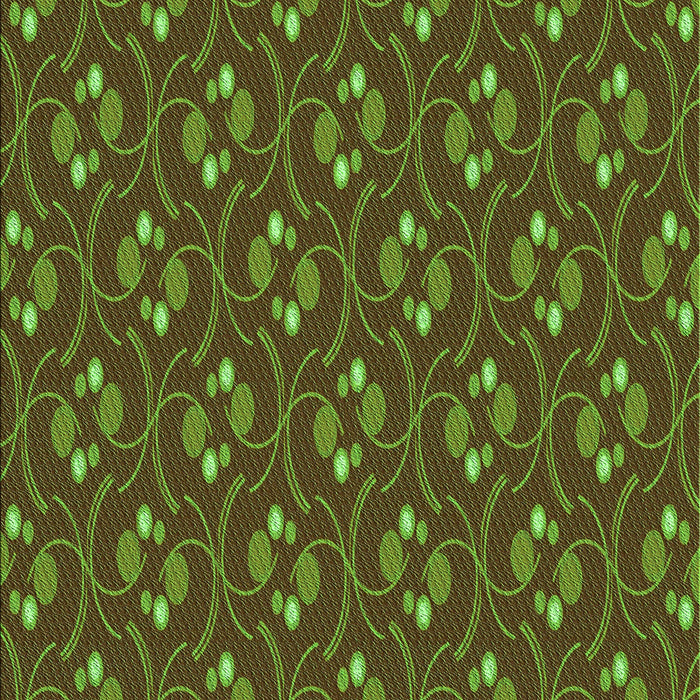 Patterned Bakers Brown Rug, pat2570grn