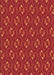 Machine Washable Transitional Orange Red Orange Rug, wshpat2570org