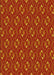 Patterned Orange Red Orange Rug, pat2570yw