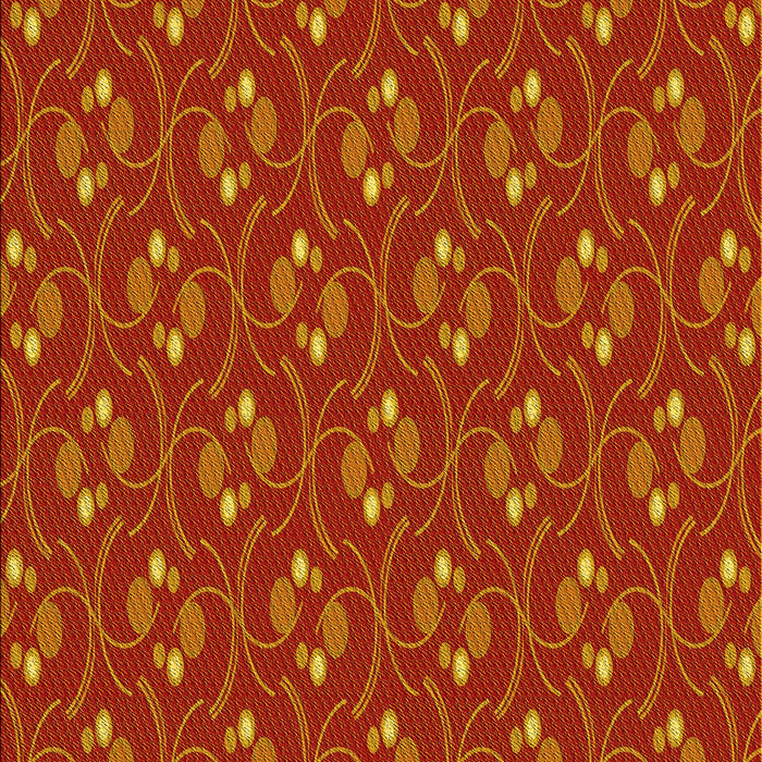 Patterned Orange Red Orange Rug, pat2570yw