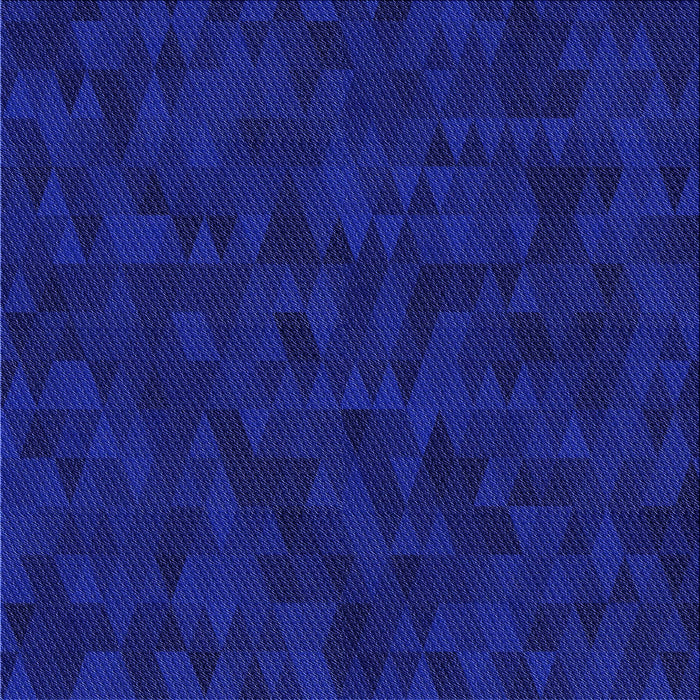 Round Patterned Earth Blue Rug, pat2571blu