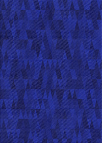 Machine Washable Transitional Earth Blue Rug, wshpat2571blu