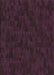 Patterned Purple Lily Purple Rug, pat2571brn