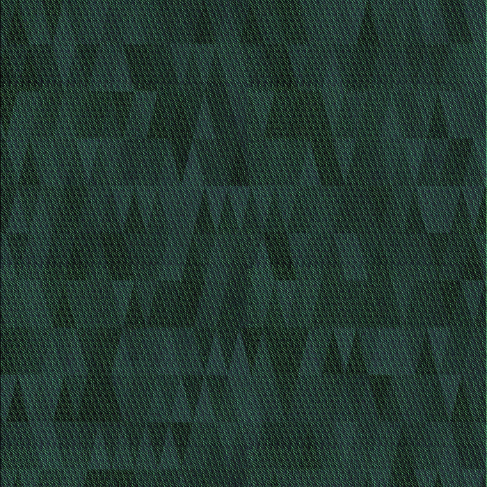 Machine Washable Transitional Medium Forest Green Rug, wshpat2571grn
