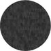 Square Patterned Midnight Gray Rug, pat2571gry