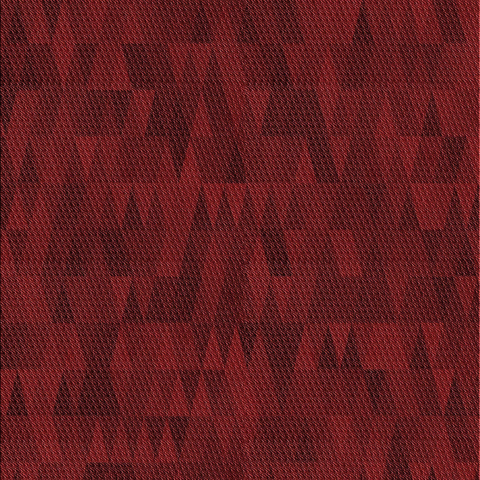 Patterned Red Rug, pat2571rd
