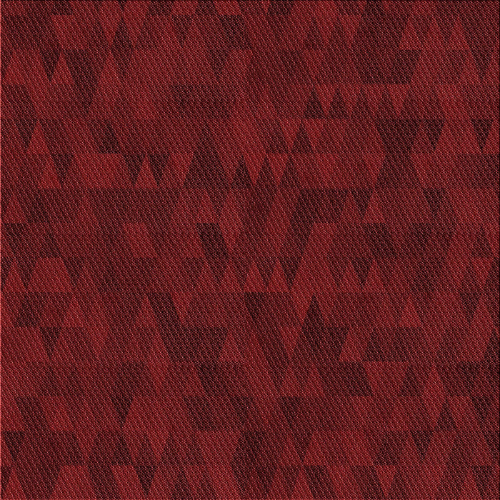 Round Patterned Red Rug, pat2571rd