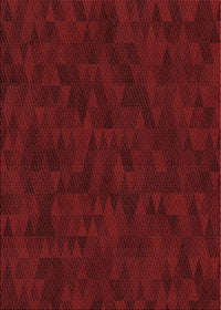 Machine Washable Transitional Red Rug, wshpat2571rd