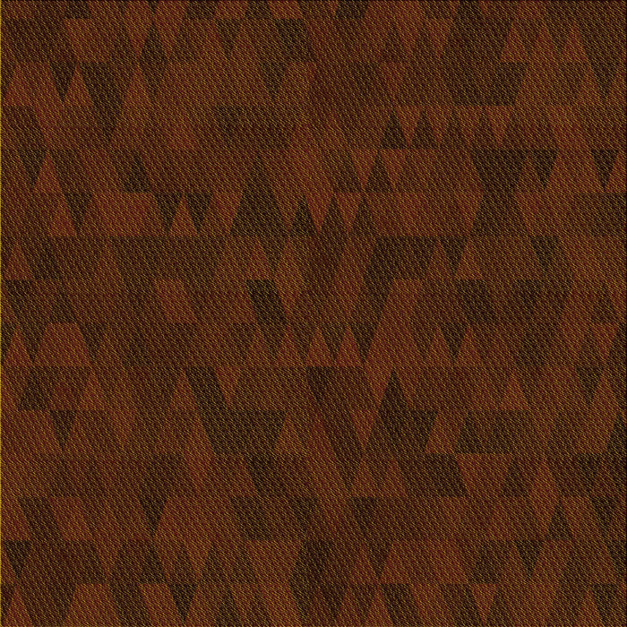 Round Patterned Dark Bronze Brown Rug, pat2571yw