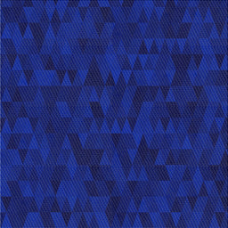 Square Patterned Earth Blue Modern Rug, pat2571