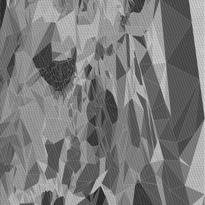 Machine Washable Transitional Dark Gray Rug, wshpat2572gry