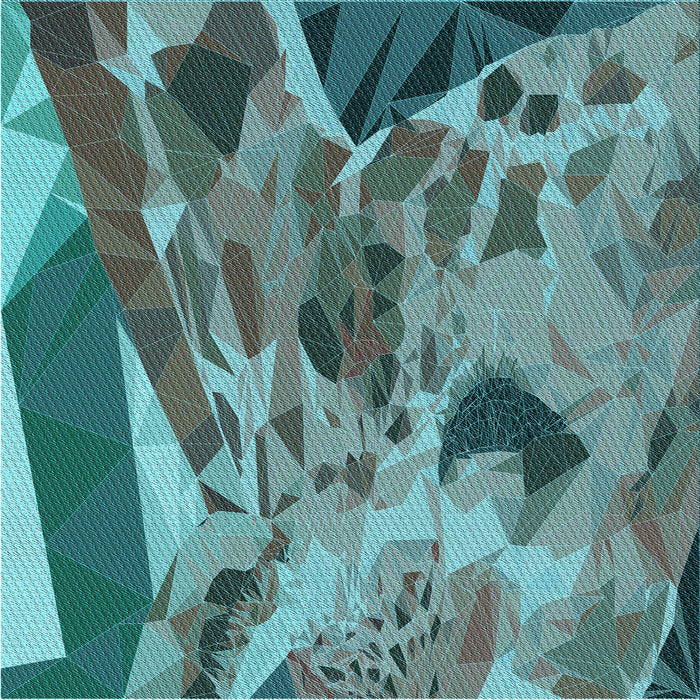 Round Machine Washable Transitional Deep-Sea Green Rug, wshpat2572lblu