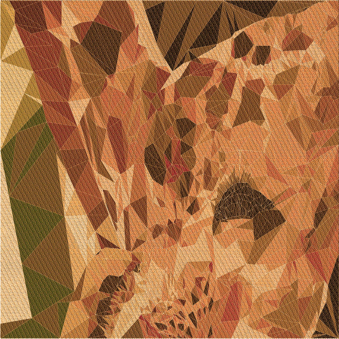 Round Machine Washable Transitional Orange Rug, wshpat2572org