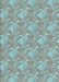 Patterned Tiffany Blue Rug, pat2573lblu