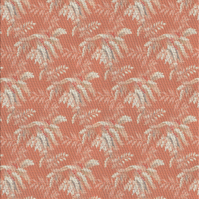 Patterned Red Novelty Rug, pat2573