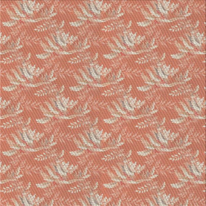 Square Patterned Red Novelty Rug, pat2573