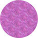 Square Machine Washable Transitional Bright Neon Pink Purple Rug in a Living Room, wshpat2574pur