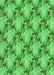 Patterned Neon Green Rug, pat2575grn