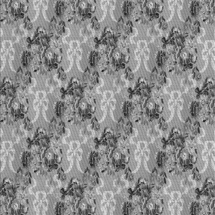 Patterned Cloud Gray Rug, pat2575gry