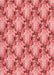 Patterned Light Coral Pink Rug, pat2575rd