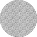 Square Patterned Gunmetal Gray Rug, pat2576gry