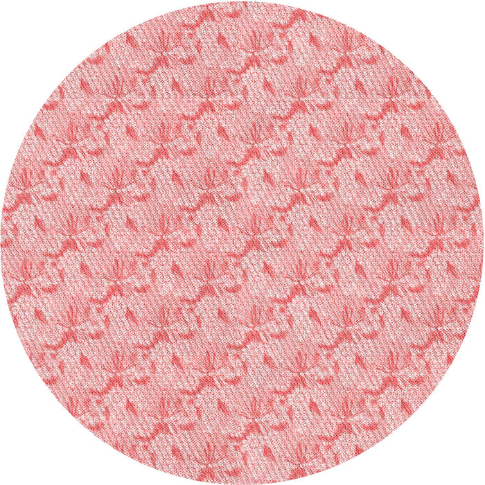 Square Machine Washable Transitional Red Rug in a Living Room, wshpat2576rd