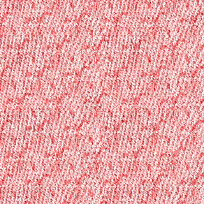 Patterned Red Rug, pat2576rd