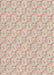 Patterned Orange Salmon Pink Novelty Rug, pat2576