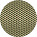 Square Machine Washable Transitional Army Green Rug in a Living Room, wshpat2577brn