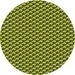 Square Patterned Green Rug, pat2577yw