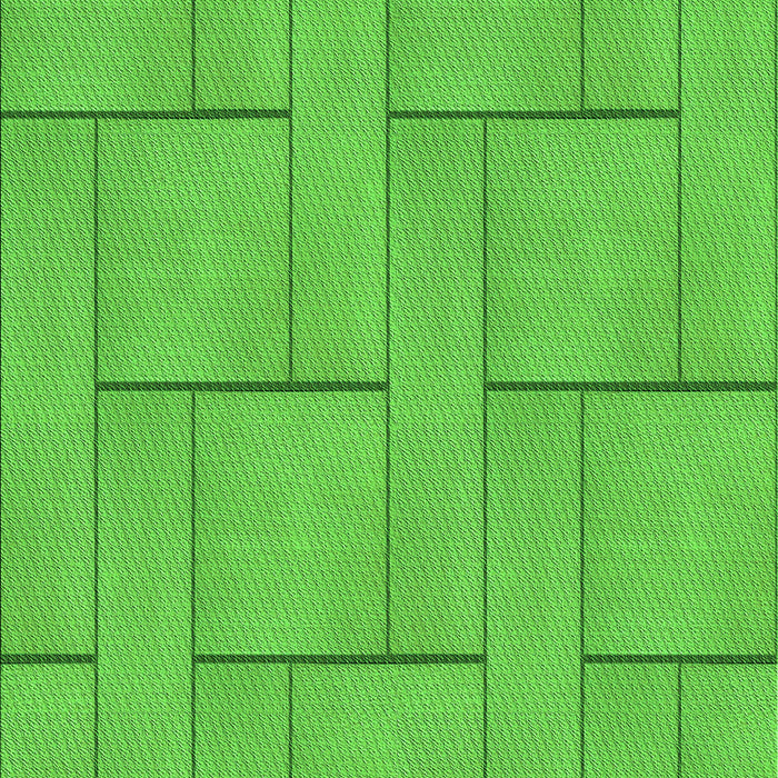 Machine Washable Transitional Lime Green Rug, wshpat2578grn