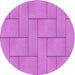 Square Machine Washable Transitional Violet Purple Rug in a Living Room, wshpat2578pur