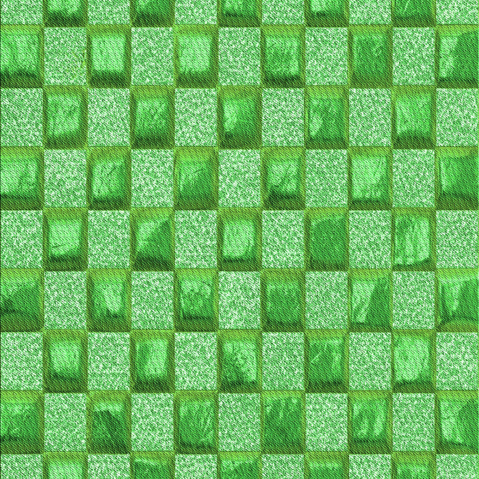 Machine Washable Transitional Emerald Green Rug, wshpat2579grn