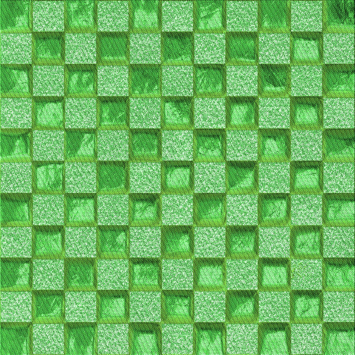 Round Machine Washable Transitional Emerald Green Rug, wshpat2579grn