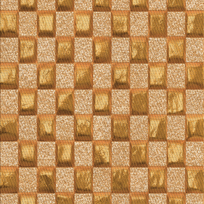Patterned Orange Rug, pat2579org