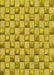 Machine Washable Transitional Bright Gold Yellow Rug, wshpat2579yw